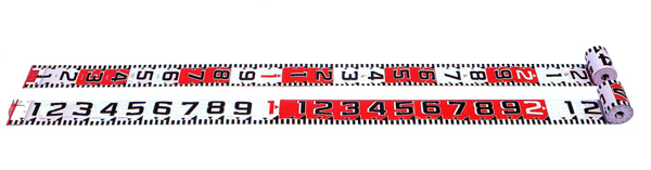 ヤマヨ測定機 リボンロッド 両サイド120-E2 120mm巾×20m R12B20|工具