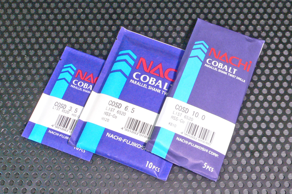 NACHI/不二越 コバルトストレートドリル 10本袋入 COSD6.5|工具、大工