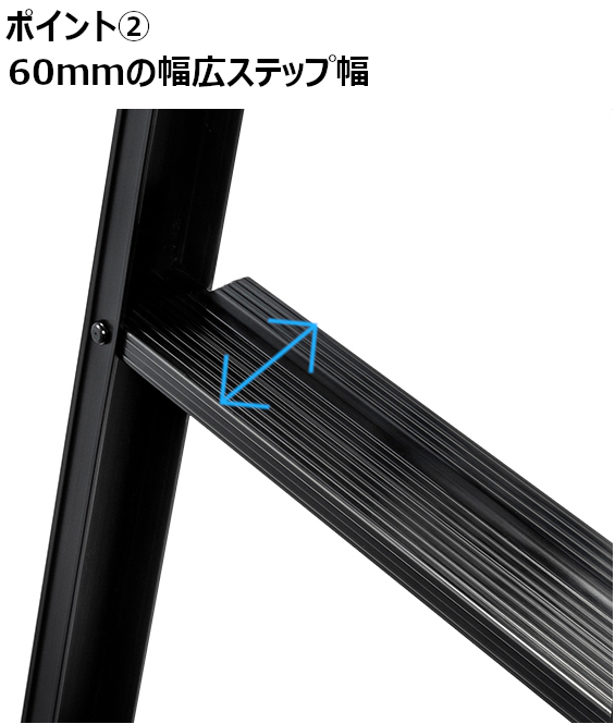 長谷川工業 ブラックレーベル はしご兼用脚立 RHB-18 #10004|工具
