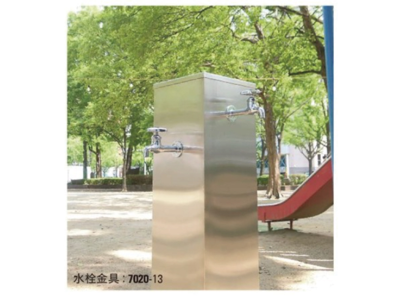 （正規品）カクダイ 624-207 ステンレス双口シャワー混合栓柱 kakudai 日用品 - 2