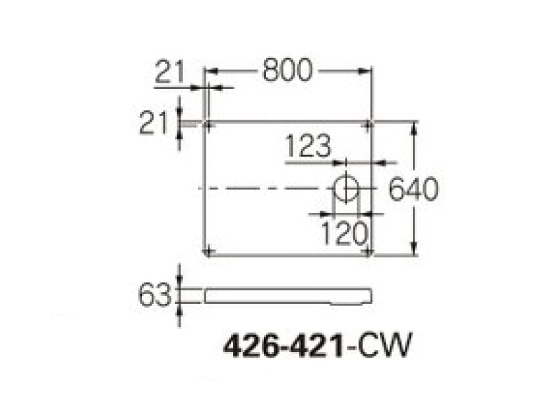 カクダイ-排水・通気 洗濯機用防水パン ホワイト #426-421-CW|工具