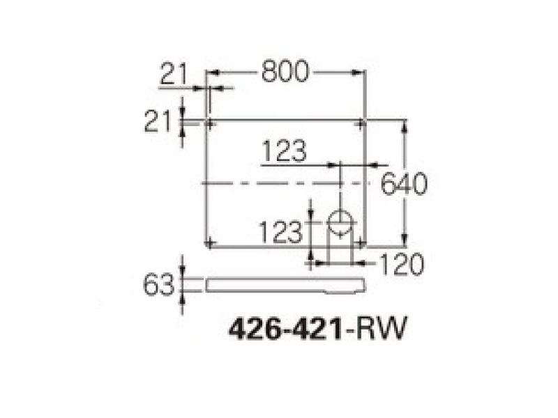 カクダイ-排水・通気 洗濯機用防水パン ホワイト #426-421-RW|工具