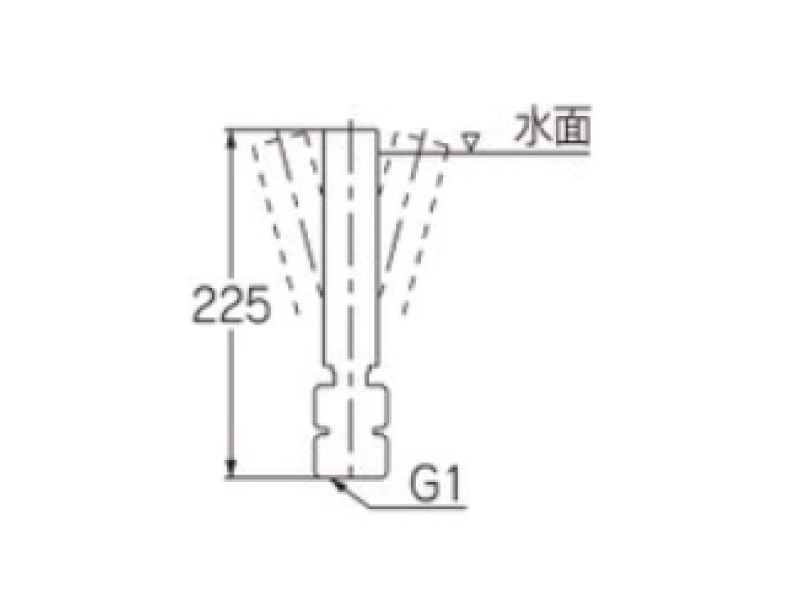 カクダイ-ガーデン 樹氷ノズル #5388-25|工具、大工道具、塗装用品なら愛道具館