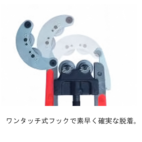 MCC/松阪鉄工 4枚刃パイプカッタ 替刃式 PCFB-25|工具、大工道具、塗装