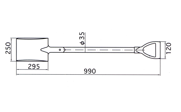 ハマコS.S 防爆ショベル 角型 CBS-230K|工具、大工道具、塗装用品なら