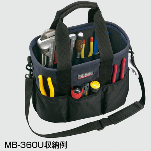 リングスター Mr．ツールバッグ Ｍサイズ MB-360U|工具、大工道具、塗装用品なら愛道具館