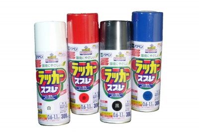 300mL　金(新)　 アスペンラッカースプレー　
