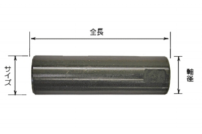 超硬P型座掘錐　No.28P　パイプ　15mm