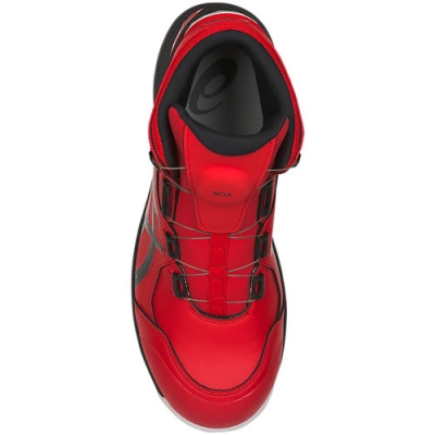 安全靴　ウィンジョブ　CP304 Boa　クラシックレッド×ブラック　23.0cm