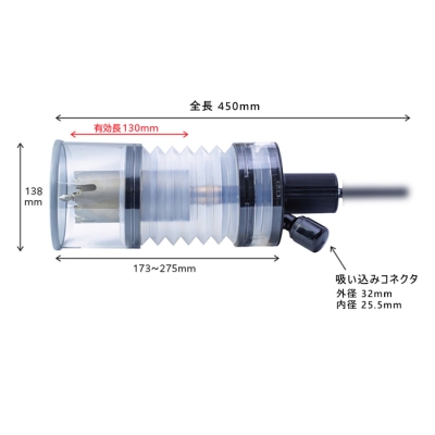 えこまるギア(回転用)　ストレートタイプ　セット　70mm