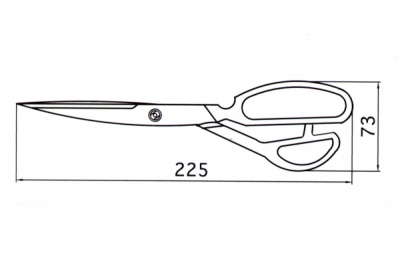 防爆ハサミ　全長225mm