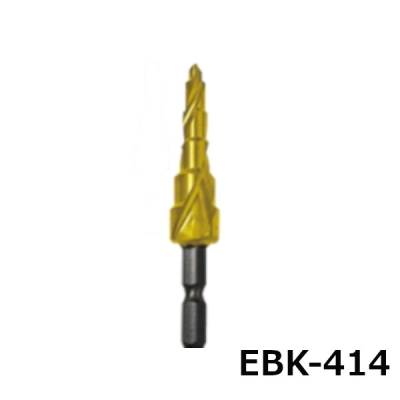 痛快！バカ穴ドリル　六角軸　4～14mm(6段)