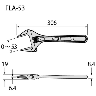 ライトモンキー　最大開口0～53mm