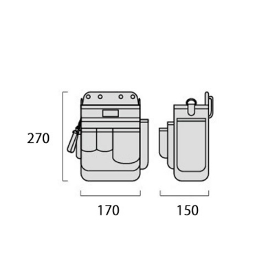 電工ターポリンバッグ　タイプC