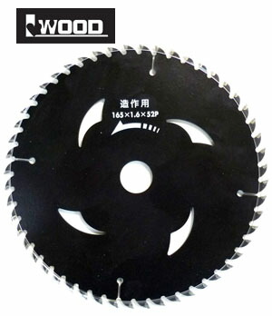 IWOOD 建工快速　BLACK(ブラック)　100mm×36P　木工用チップソー　造作用・両側面研磨