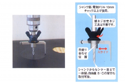 自由錐C型  超硬チップ付  40～120mm径