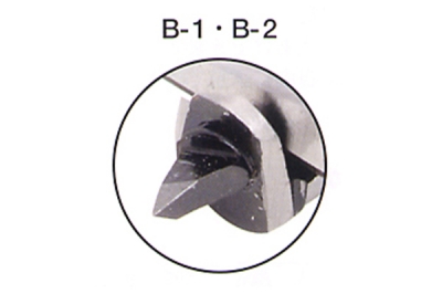 X.ビットS  B-2  (先三角錐) 25～35mm径