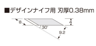 デザインナイフ緑