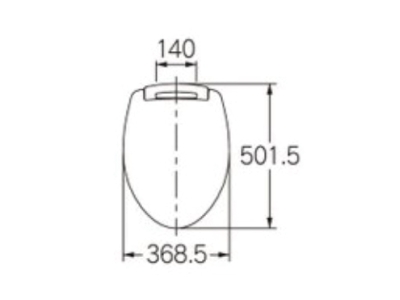 カクダイ-トイレ 前丸暖房便座 #234-010-PI|工具、大工道具、塗装用品