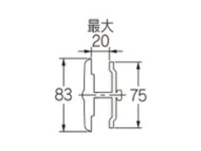 バス用ビス止プラグ