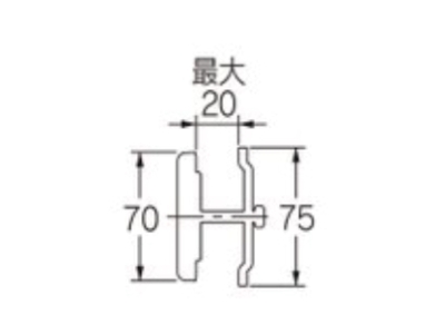 バス用ビス止プラグ