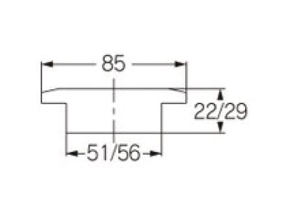 洗濯排水口(ＡＢＳ)　５０