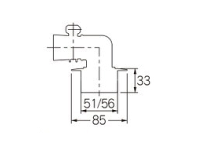 洗濯排水口　５０