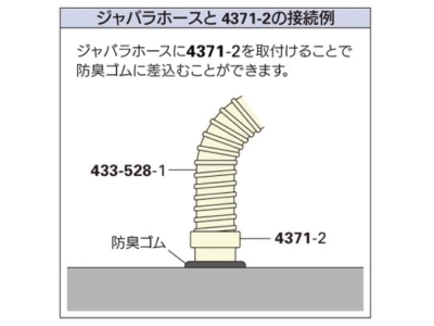 洗濯機排水ホースエンド