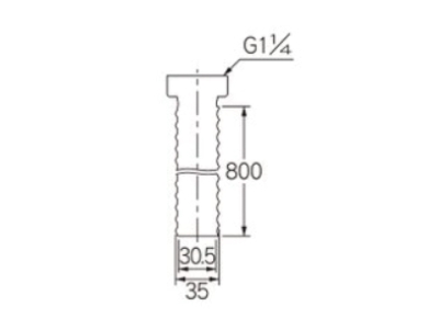 親子シンク接続用ホース