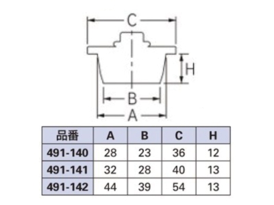 バス用ゴム栓くさりつき