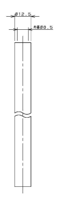 カクダイ-配管資材 エアホース（φ8.5） #597-005-10|工具、大工道具