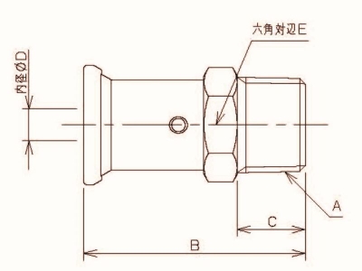 JKロック外ネジアダプター（ワンタッチ）