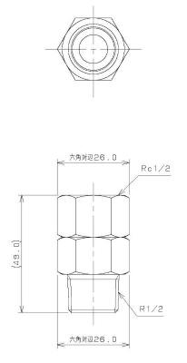 フリーターンアダプター（クローム）