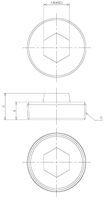 砲金プラグ