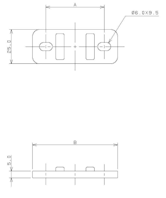 樹脂サドルバンド台座