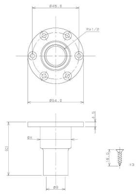 樹脂製ユニット取出し金具