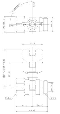 耐熱ボールバルブ