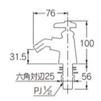 洗濯機用立水栓