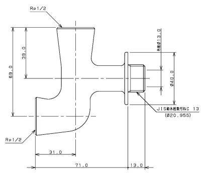 二方ソケット13