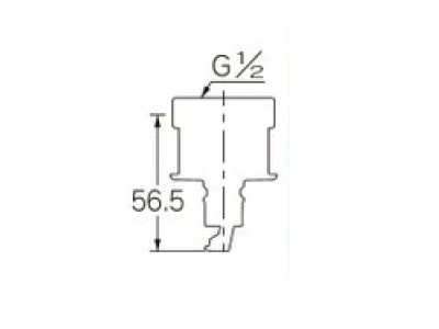 洗濯機用ニップル(ストッパー付)