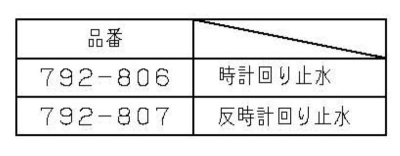 二条ネジスピンドル（固定コマ）