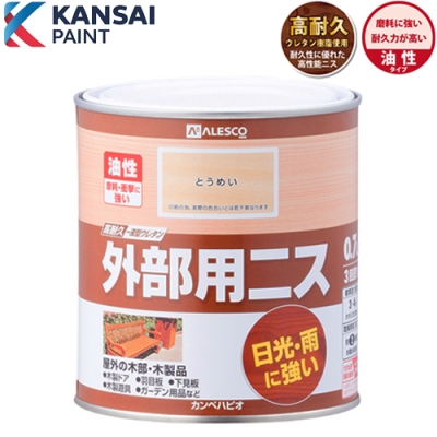 外部用ニス　0.7L　とうめい