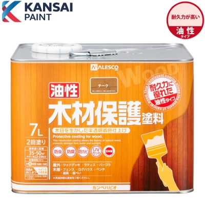 油性木材保護塗料