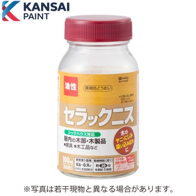 セラックニスＡ　100ml　黄褐色とうめい