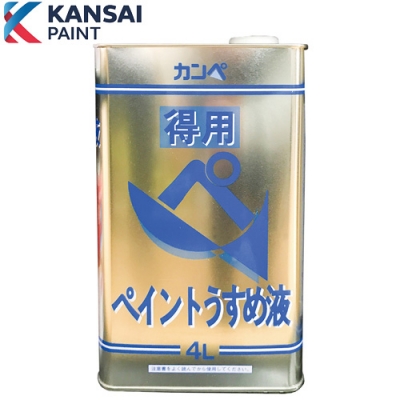 得用ペイントうすめ液　4L