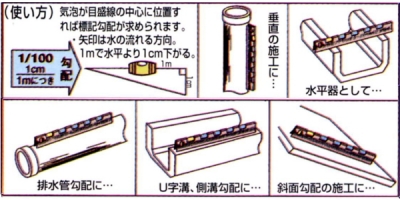 アルミ排水勾配器 300mm