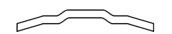 180mm×6.0厚×22穴（24M）25枚入　レヂック28　R-28　 黒皮取り、研削砥石　