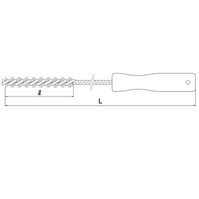 サンコーワブラシ　Wタイプ　適応穿孔径26～28mm