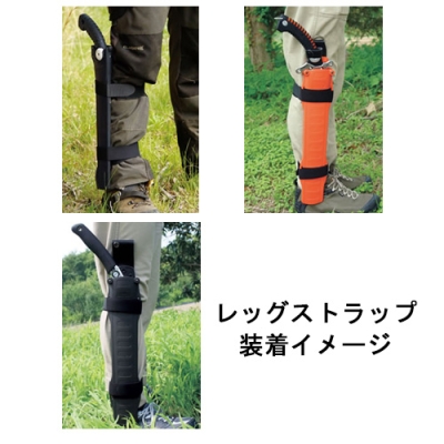 300mm 荒目 ノコギリ 鞘付き ズバット　レッグストラップ付