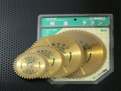 板金チタン 薄鉄板用チップソー 125mm×50P